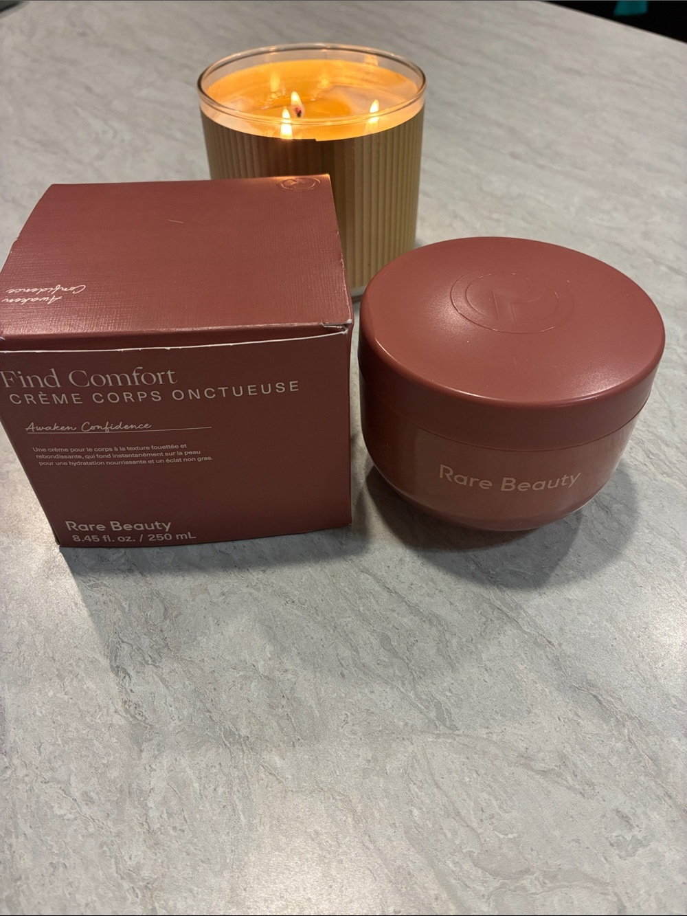 Rare Beauty Find Comfort Crème Corps - Rose Clay Body Cream